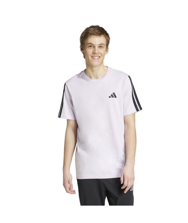Camiseta adidas 3 Bandas Sj Homem Lavanda