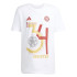 Camiseta de Fútbol adidas Fútbol Club Barcelona C Tee Hombre Blanco