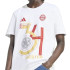 Camiseta de Fútbol adidas Fútbol Club Barcelona C Tee Hombre Blanco