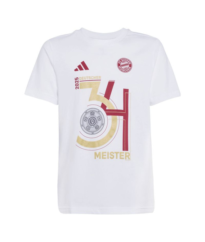 T-shirt de Football adidas Football Club Barcelona C Tee Enfant Blanc