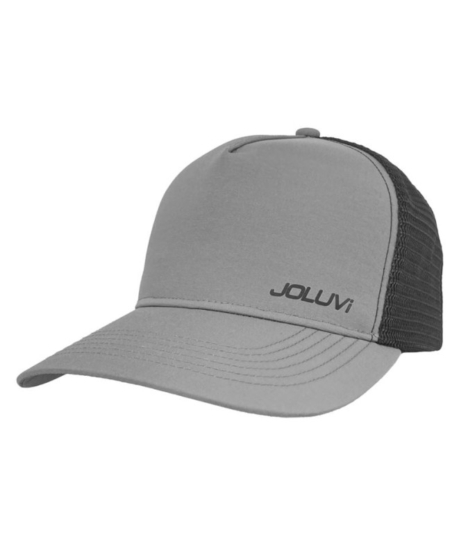 Casquette de montagne Joluvi Curved Trucker Unisexe Anthracite / Noir
