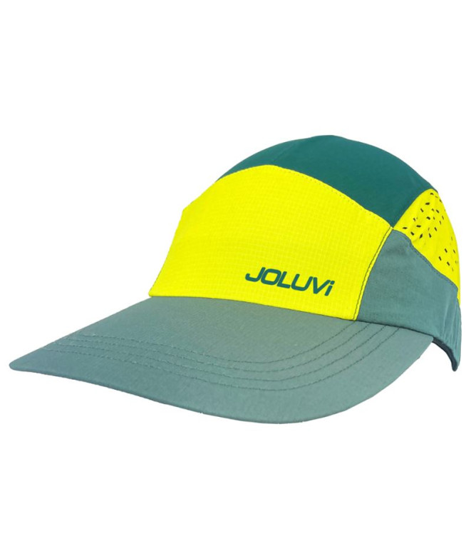 Gorra de montaña Joluvi Lavaredo Unisex Esmeralda / Amarillo