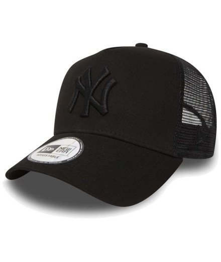 Boné New Era New York Yankees Clean Black E-Frame Trucker Boné New Era New York Yankees Clean Black E-Frame Trucker