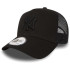 Gorra New Era New York Yankees Clean Negro E-Frame Trucker
