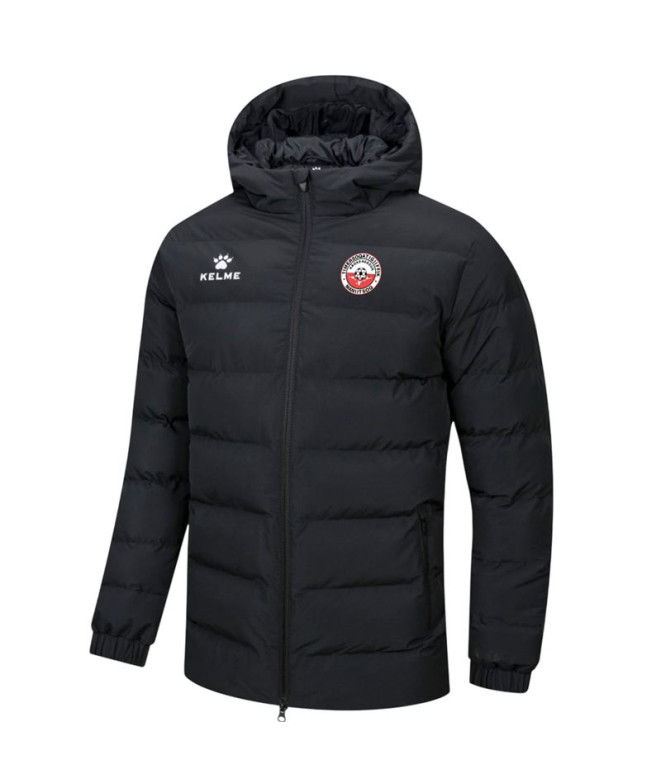 Chaqueta de Fútbol Kelme Parka North Hombre Negro
