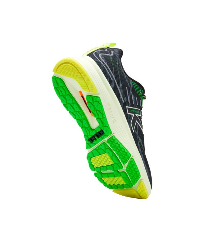 Sapatilhas de Running Kelme Madrid Preto e Verde