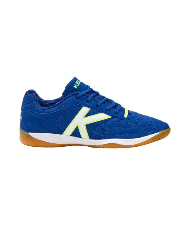 Chaussures de Futsal Kelme Indoor Coupe Bleue