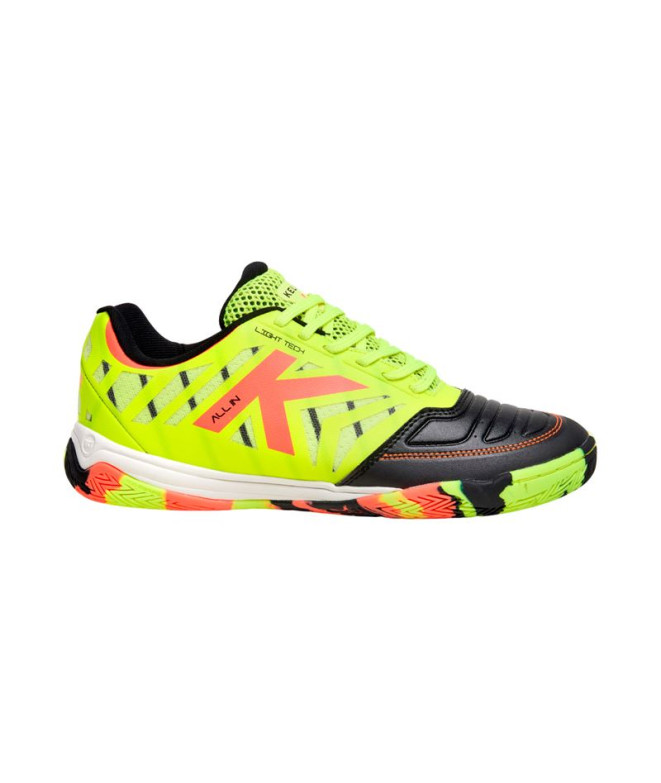 Chaussures de Futsal Kelme All In Noir-Lime