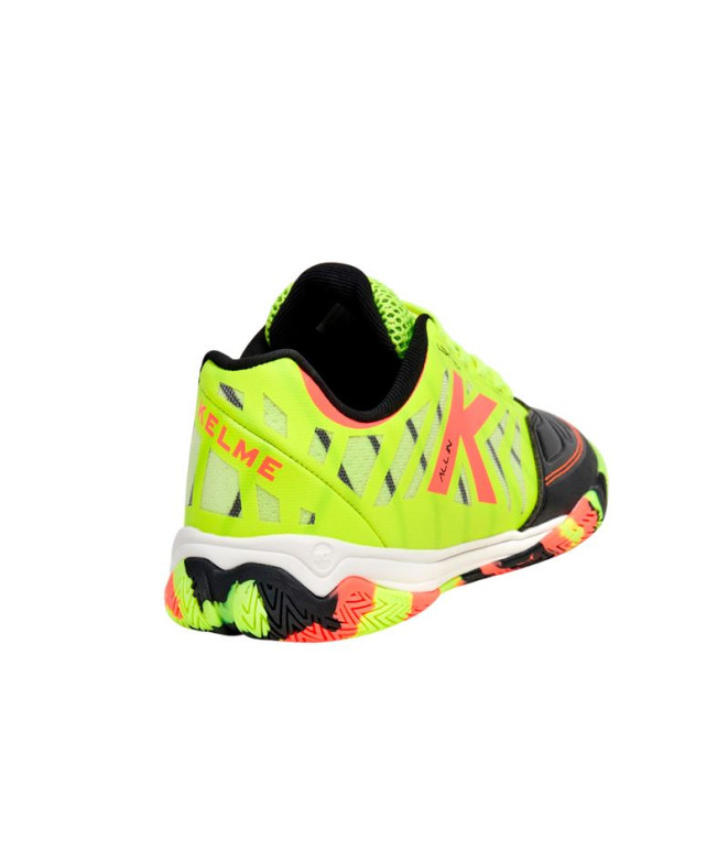 Chaussures de Futsal Kelme All In Noir-Lime