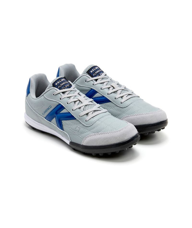 Botas de fútbol Kelme Flamenco Turf Gris/Royal