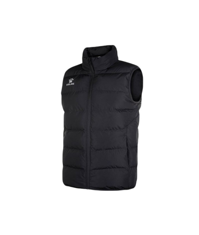 Chaqueta de Fútbol Kelme Padded Vest Hombre Negro