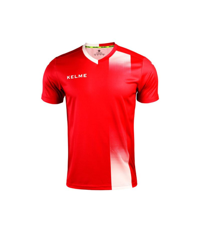 Camiseta de Fútbol Kelme Alicante Hombre Rojo y Blanco