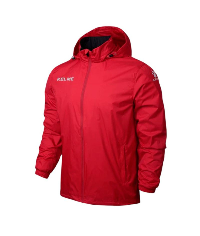 Imperméable de Football Kelme Rain Street Homme Rouge