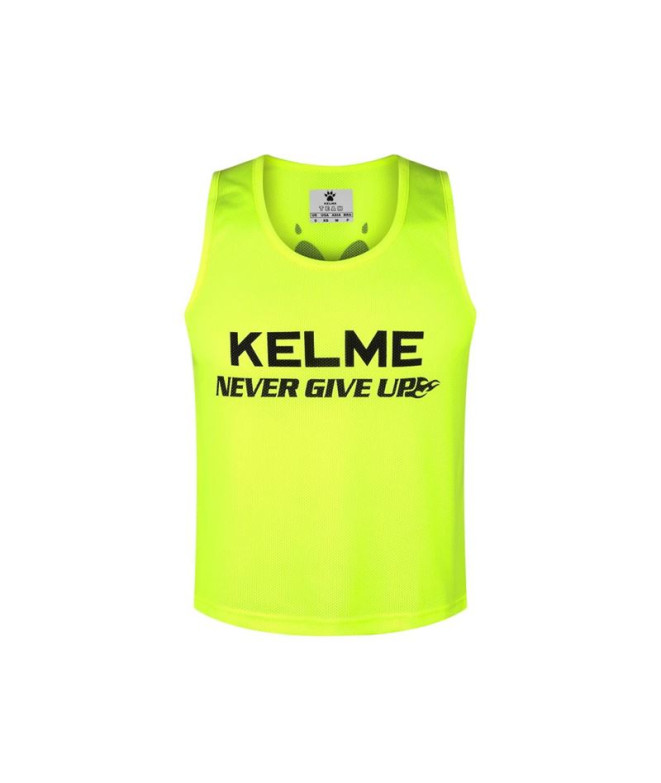 Peto de Fútbol Kelme Practice Vest Adult Hombre Amarillo-Negro