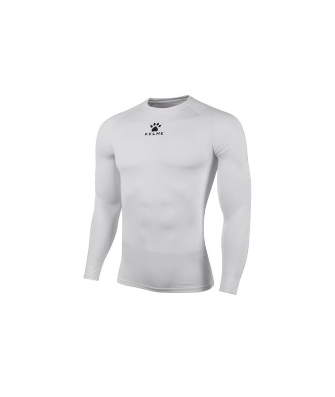 Camiseta de Fútbol Kelme Thermical L/S Tea Hombre Blanco