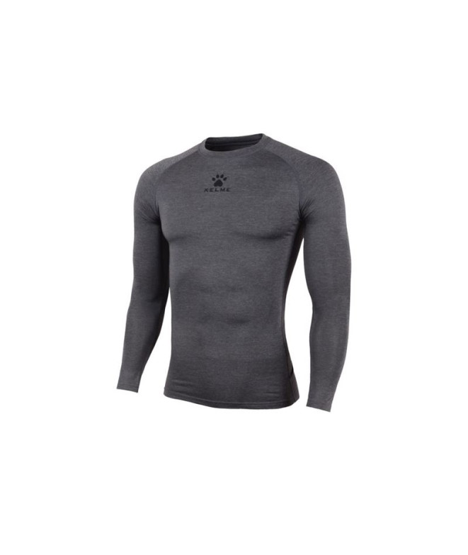 Camiseta de Fútbol Kelme Thermical L/S Tea Hombre Gris