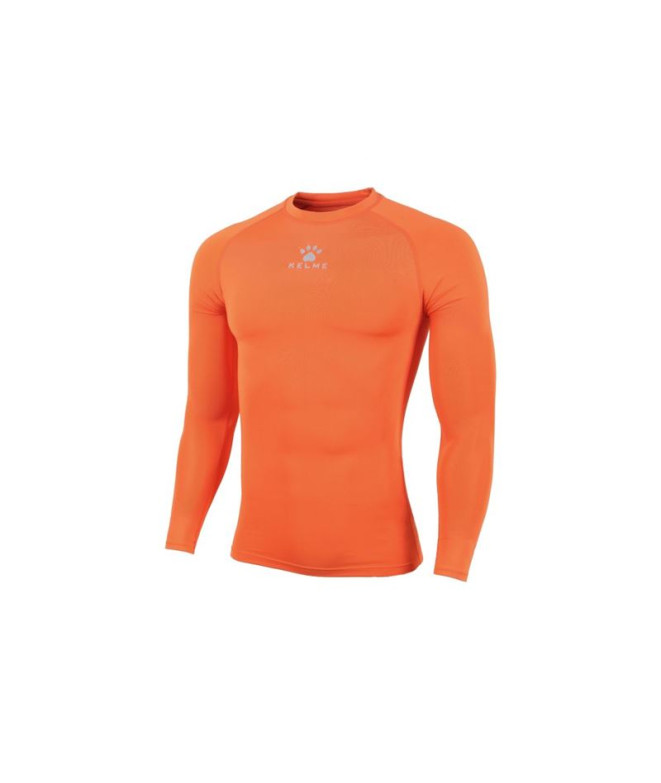 Camiseta de Futebol Kelme Therm. L/S T-S Team Infantil Laranja
