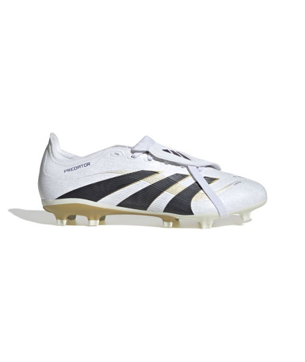 Bottes de football adidas Predator League Ft Fg/Mg Blanc/Or