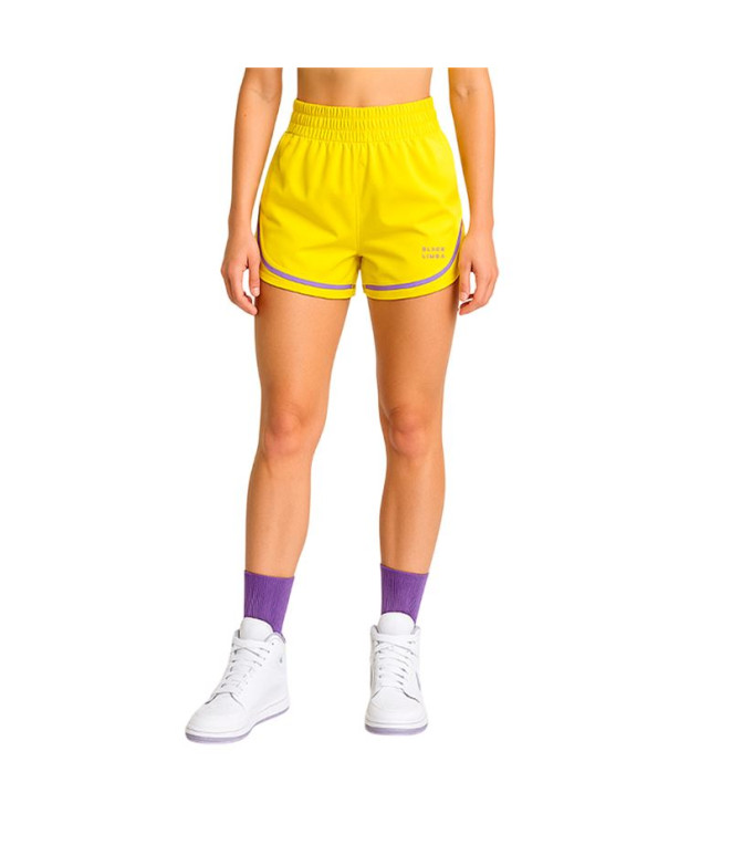 Calça de Fitness Black Limba Boxwear Mulher Banana & Lila