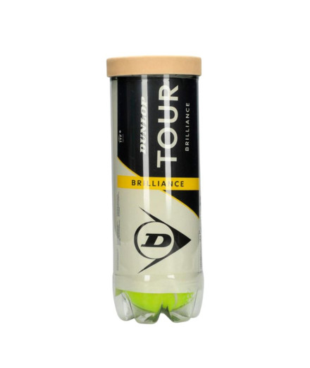 Pelotas de Tenis Dunlop Tour Brilliance 3uds