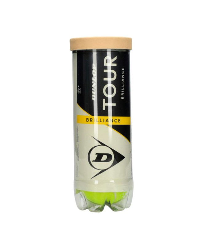 Bolas de Tênis Dunlop Tour Brilliance 3uds