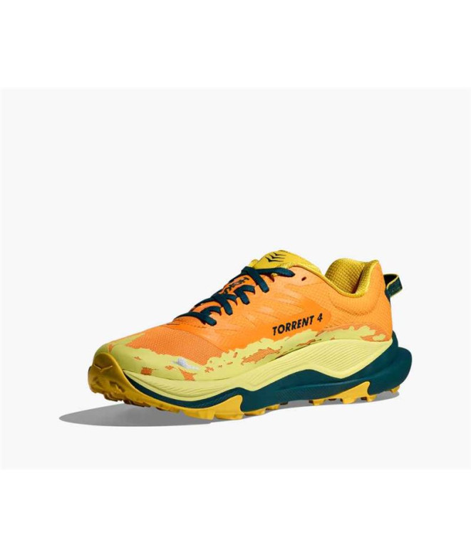 Chaussures de Trail Hoka Torrent 4 Homme Orange