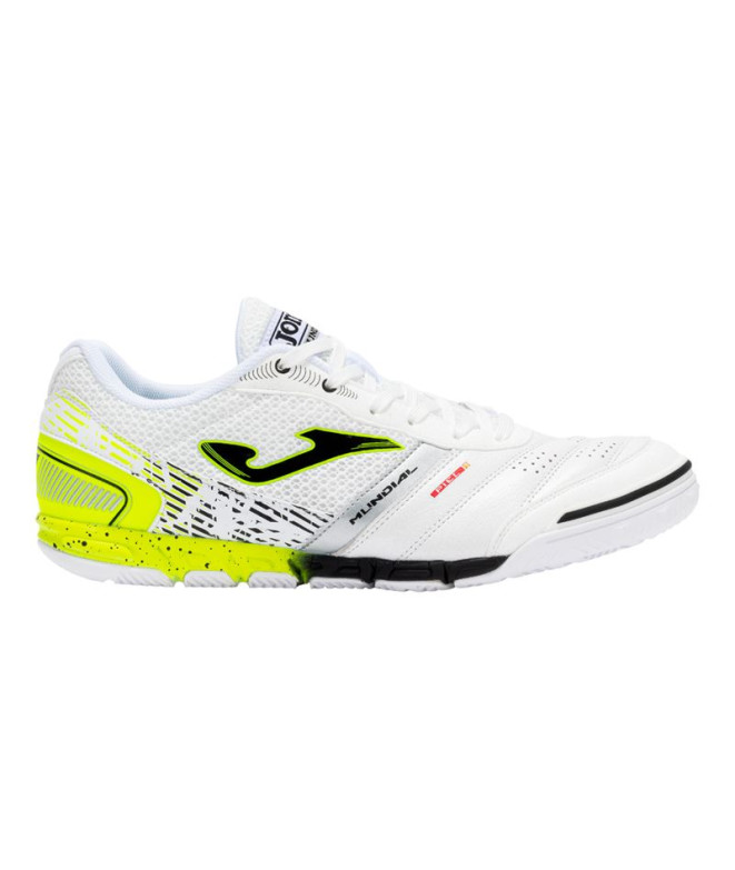 Zapatillas de fútbol Sala Mundial 2502 Blanco Indoor Hombre
