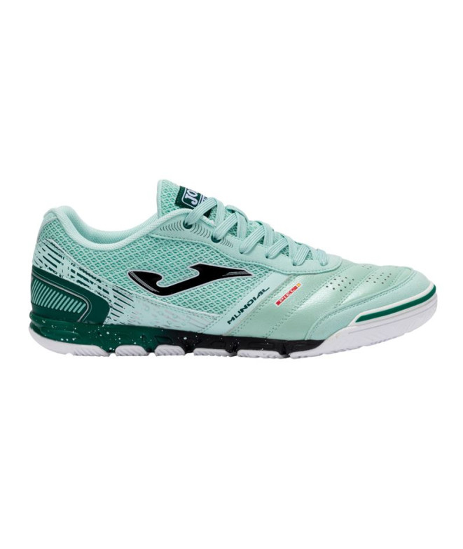 Zapatillas de Fútbol Sala Joma Mundial 2515 Turquesa Indoor Hombre