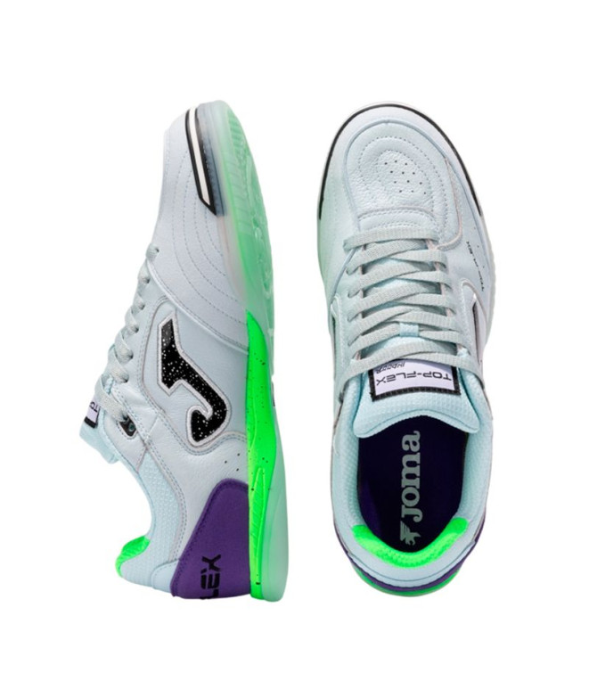 Chaussures de futsal Joma Haut Flex 2505 Bleu...