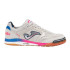 Sapatilhas de futsal Joma Top Flex Rebound 2512 Branco Fúcsia Royal Indoor Homem