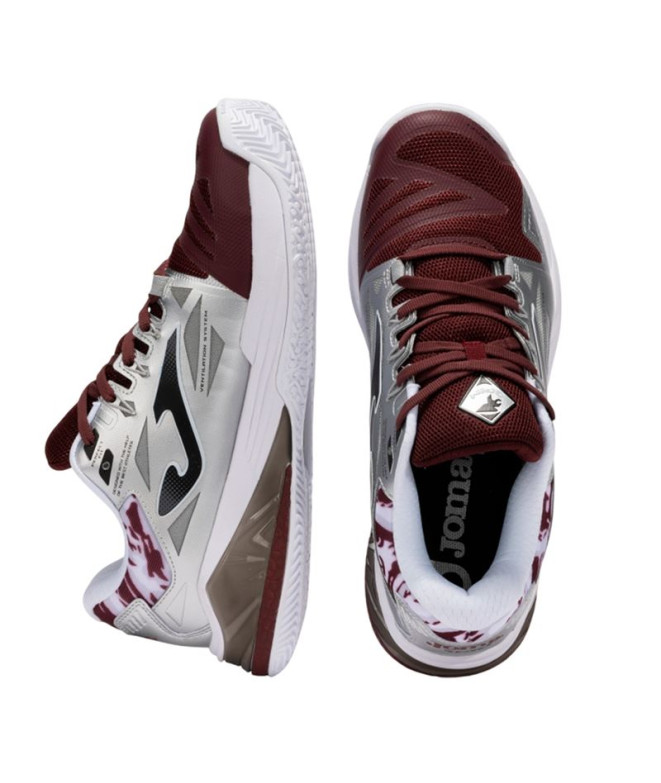 Sapatilhas de pádel Joma Spin 2512 Granate Homem