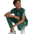 T-shirt adidas Future Icons 3 Stripes Enfant Vert Universitaire/Blanc