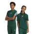 Camiseta adidas Future Icons 3 Stripes Infantil Verde Universitário/Branco