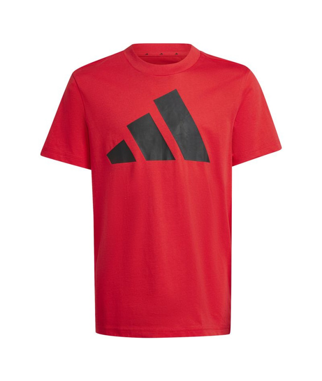 Camiseta adidas Bl 160 Infantil Rubí puro / Negro