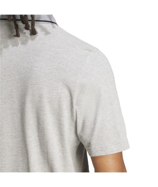 Polo adidas Sl Pq Ps Homme Gris moyen chiné/noir