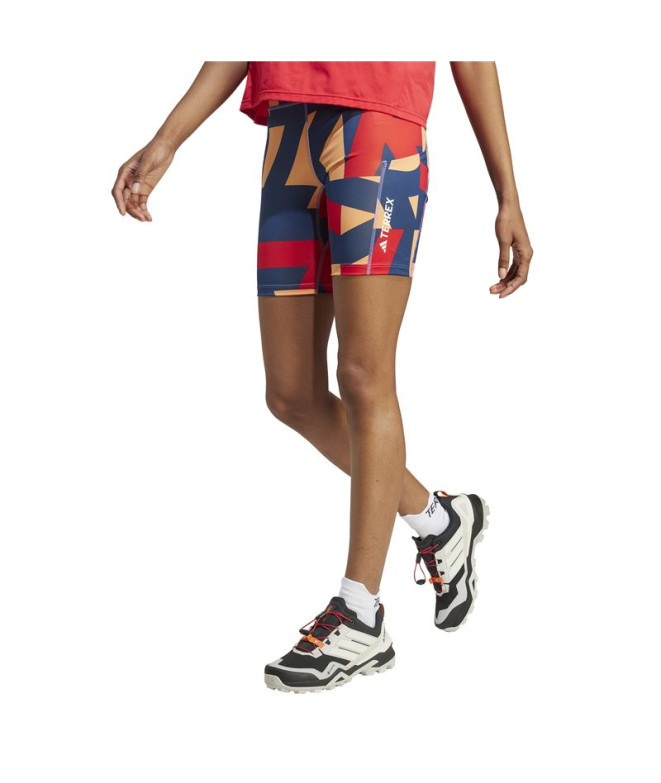 Pantalons de Montagne adidas Wmt 8In Aop Femme...