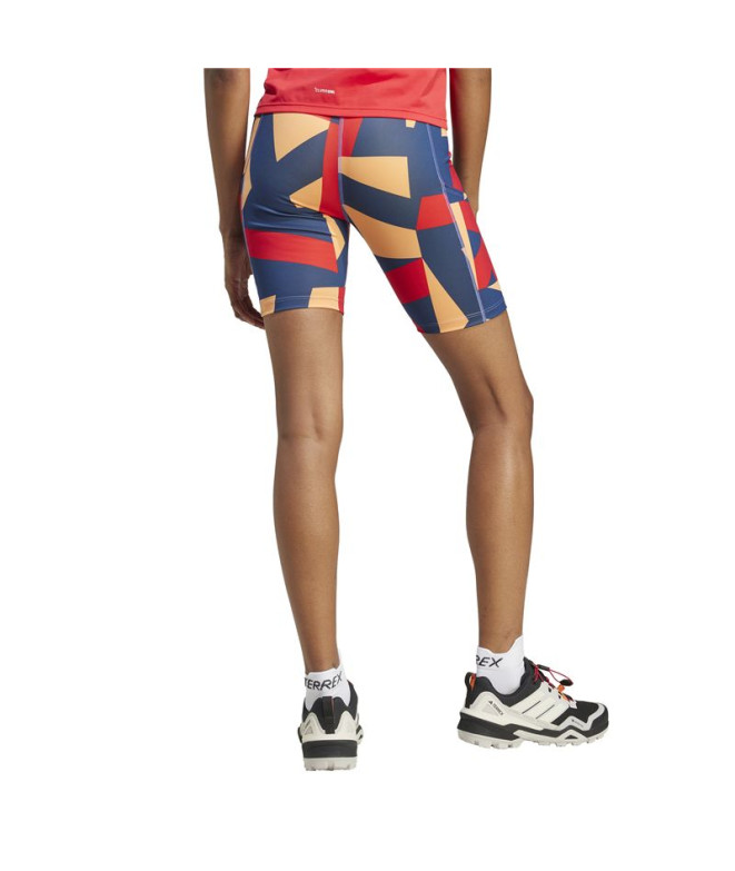 Pantalons de Montagne adidas Wmt 8In Aop Femme...