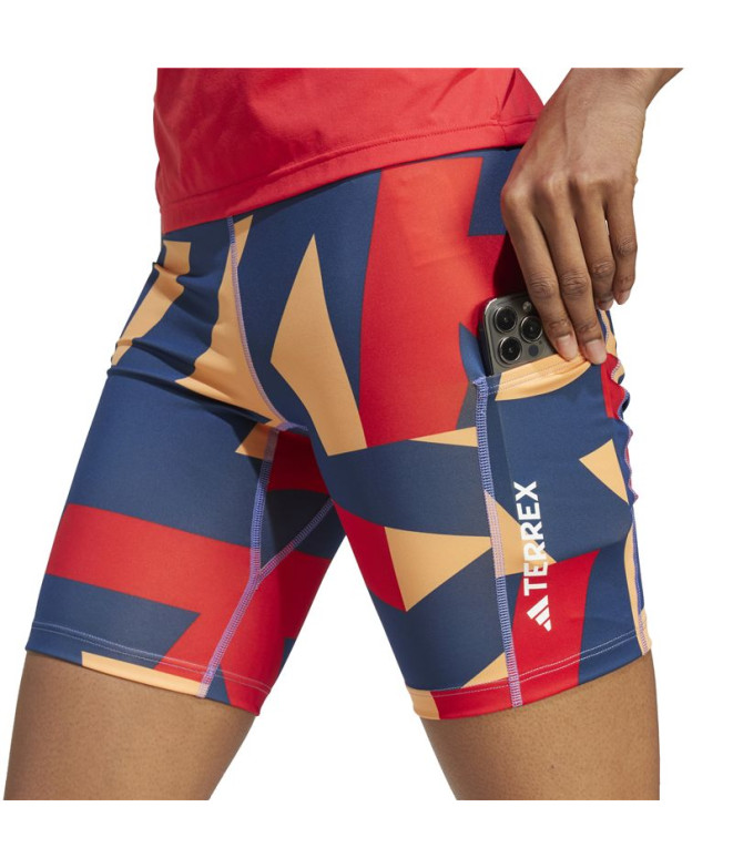 Pantalons de Montagne adidas Wmt 8In Aop Femme...