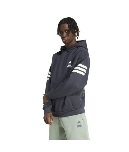 Sweat de Fitness adidas Sw Tm Hdy Homme Gris 2