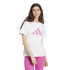 Camiseta adidas Camo Mulher Branco