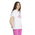 Camiseta adidas Camo Mulher Branco