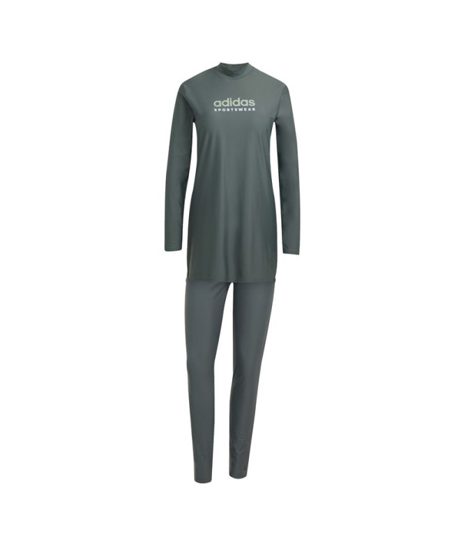Ensemble de Natation adidas Fcw Ls Set Femme Gris
