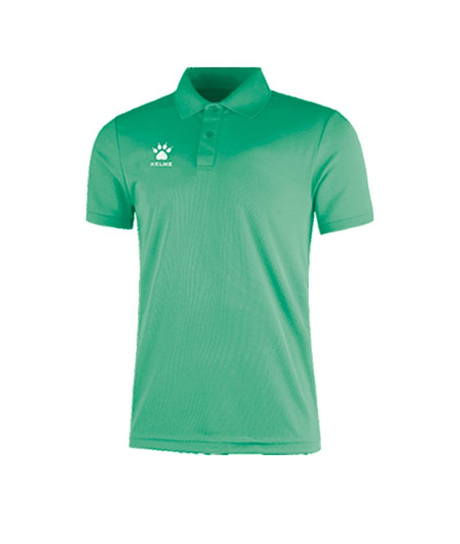 Polo de Football Kelme Polo Street Kids Enfant Menthe Vert-Foncé Vert