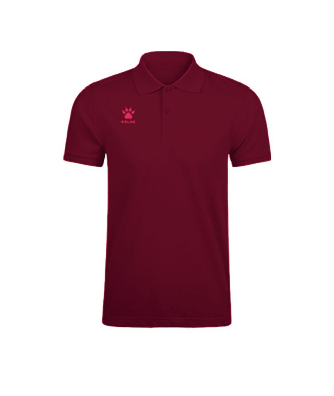 Polo de Football Kelme Polo Street Kids Enfant Bourgogne