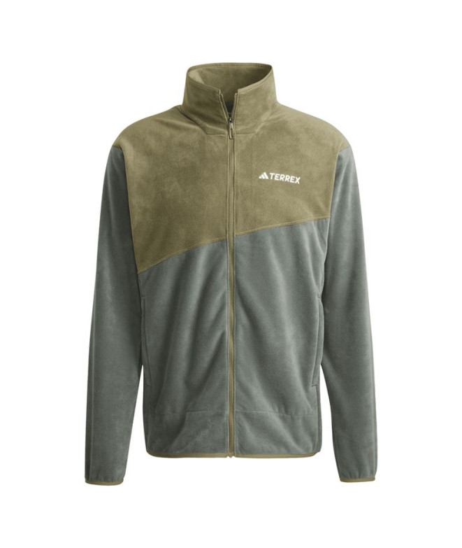 Polar de Montaña adidas Mt Fz Fleece Hombre Leyenda Hiedra / Olivo Strata
