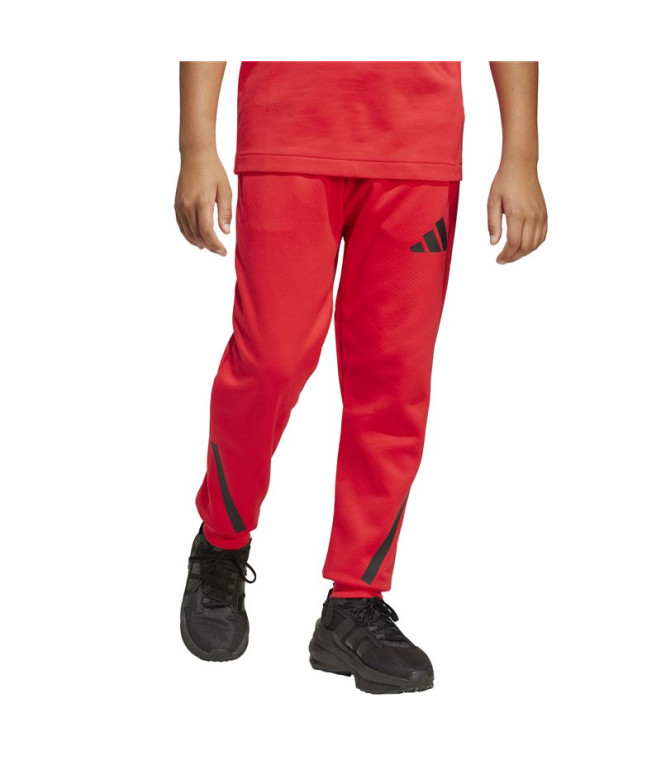 Pantalons adidas Z.N.E. Enfant Rouge/Noir
