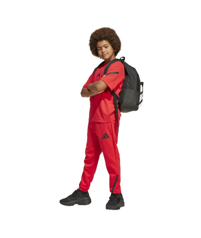 Pantalons adidas Z.N.E. Enfant Rouge/Noir