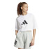 Camiseta adidas Future Icons 3 Bandas Mujer Blanco