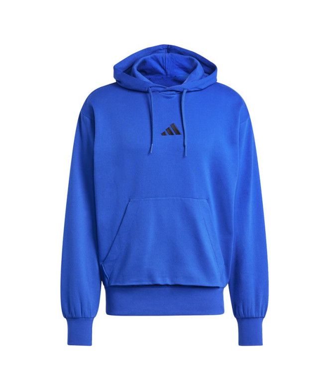Sudadera adidas Feelcozy Hd Hombre Azul/Negro