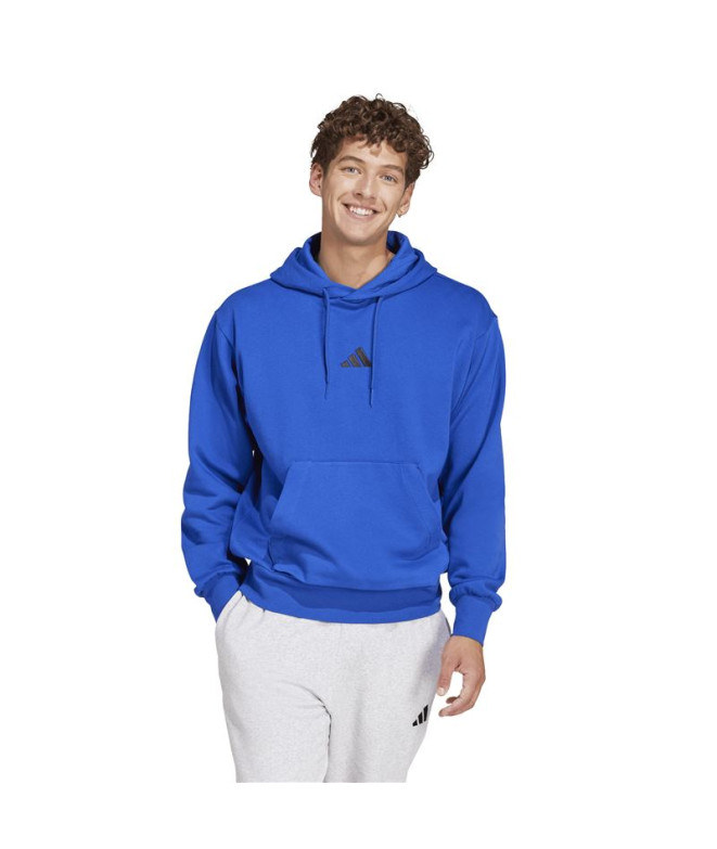 Sweat adidas Feelcozy Hd Homme Bleu/Noir